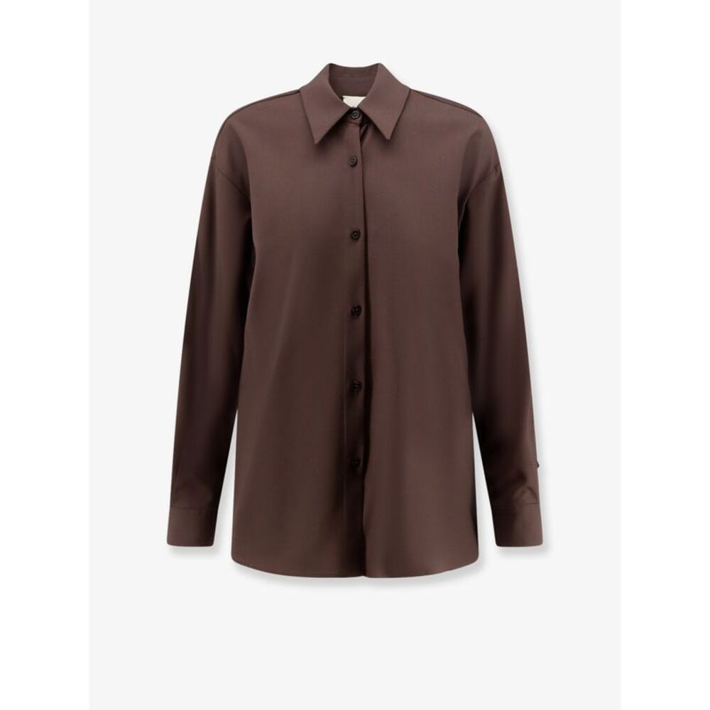 Alysi Women Stretch Virgin Wool Shirt
